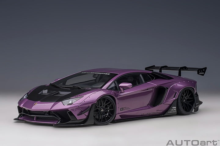 LIBERTY WALK LB-WORKS LAMBORGHINI AVENTADOR VIOLA