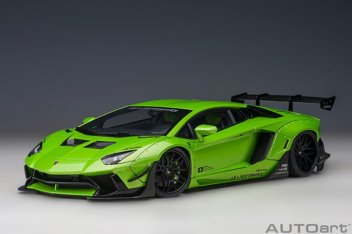 LIBERTY WALK LB-WORKS LAMBORGHINI AVENTADOR PEARL GREEN