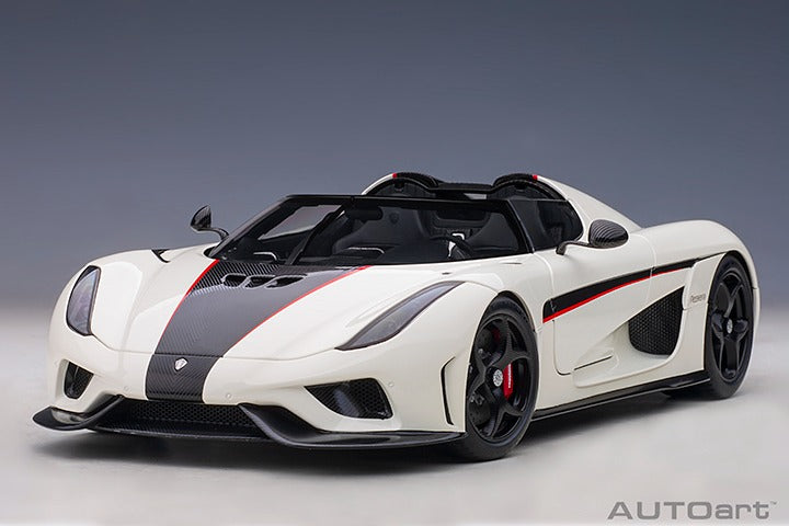 KOENIGSEGG REGERA WHITE BLACK
