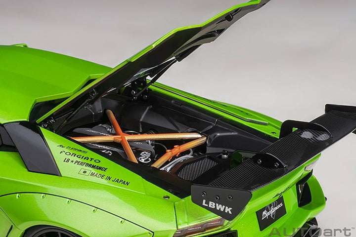 LIBERTY WALK LB-WORKS LAMBORGHINI AVENTADOR PEARL GREEN