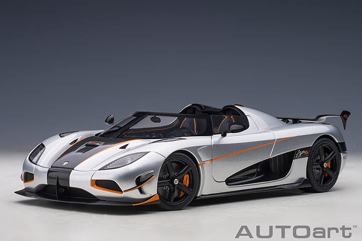 KOENIGSEGG AGERA RS MOON SILVER