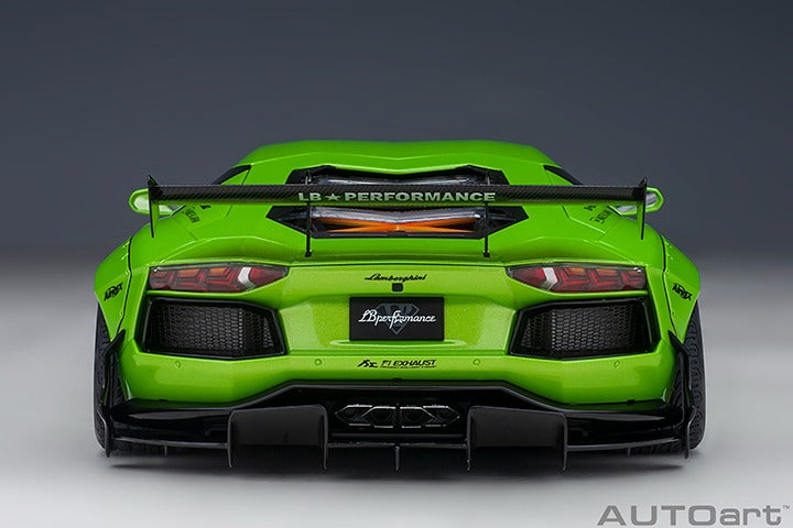LIBERTY WALK LB-WORKS LAMBORGHINI AVENTADOR PEARL GREEN