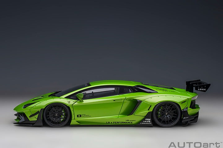LIBERTY WALK LB-WORKS LAMBORGHINI AVENTADOR PEARL GREEN