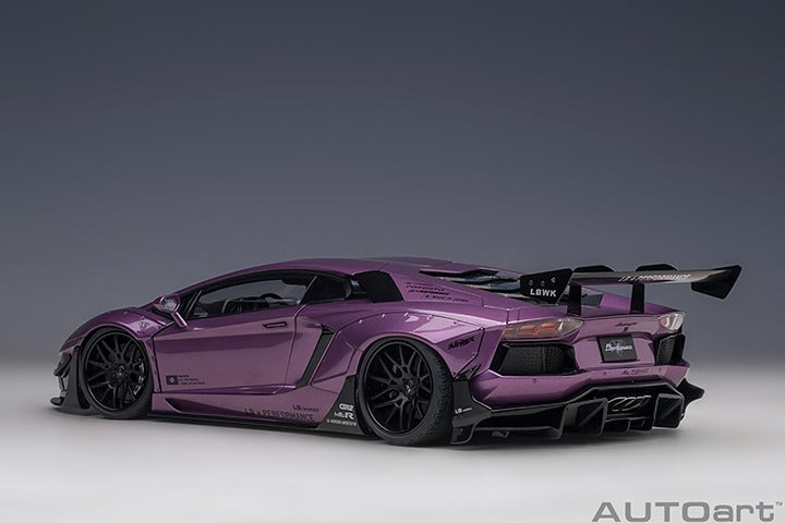 LIBERTY WALK LB-WORKS LAMBORGHINI AVENTADOR VIOLA