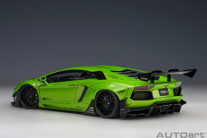 LIBERTY WALK LB-WORKS LAMBORGHINI AVENTADOR PEARL GREEN