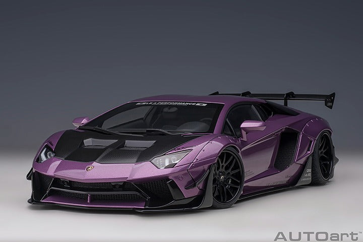 LIBERTY WALK LB-WORKS LAMBORGHINI AVENTADOR VIOLA