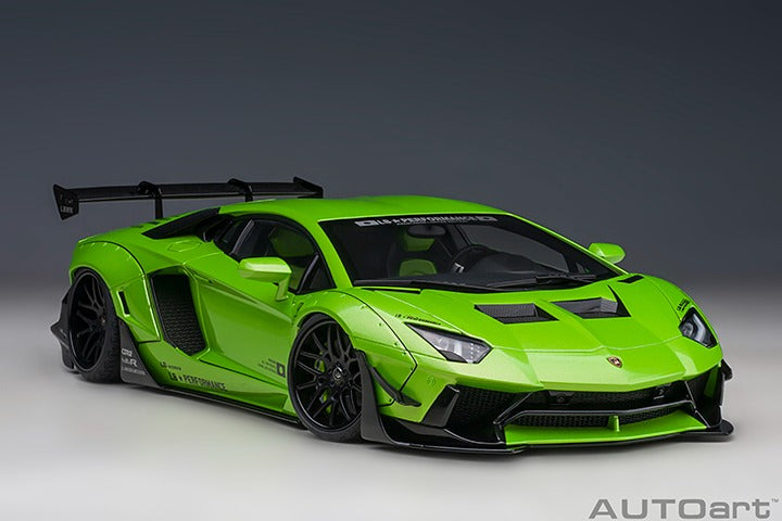 LIBERTY WALK LB-WORKS LAMBORGHINI AVENTADOR PEARL GREEN