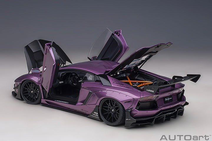 LIBERTY WALK LB-WORKS LAMBORGHINI AVENTADOR VIOLA