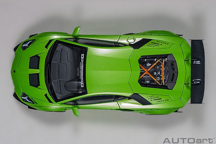 LIBERTY WALK LB-WORKS LAMBORGHINI AVENTADOR PEARL GREEN