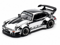 PORSCHE RWB 930 CHROME 2026 SUPER CON LAS VEGAS 1/64 DIECAST CAR BY INNO64