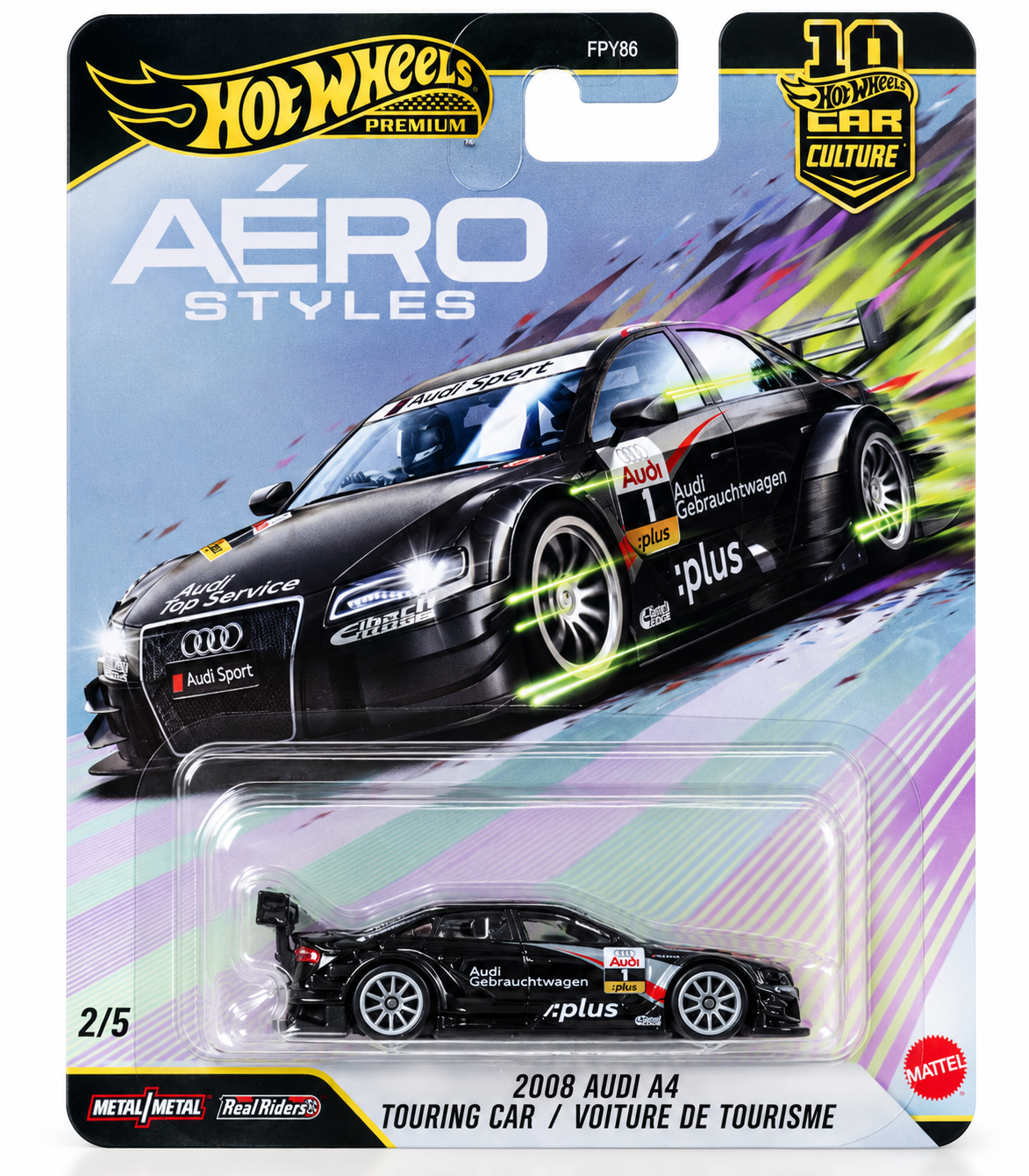 Hot Wheels Premium 2026 Aero Styles 2004 Audi A4