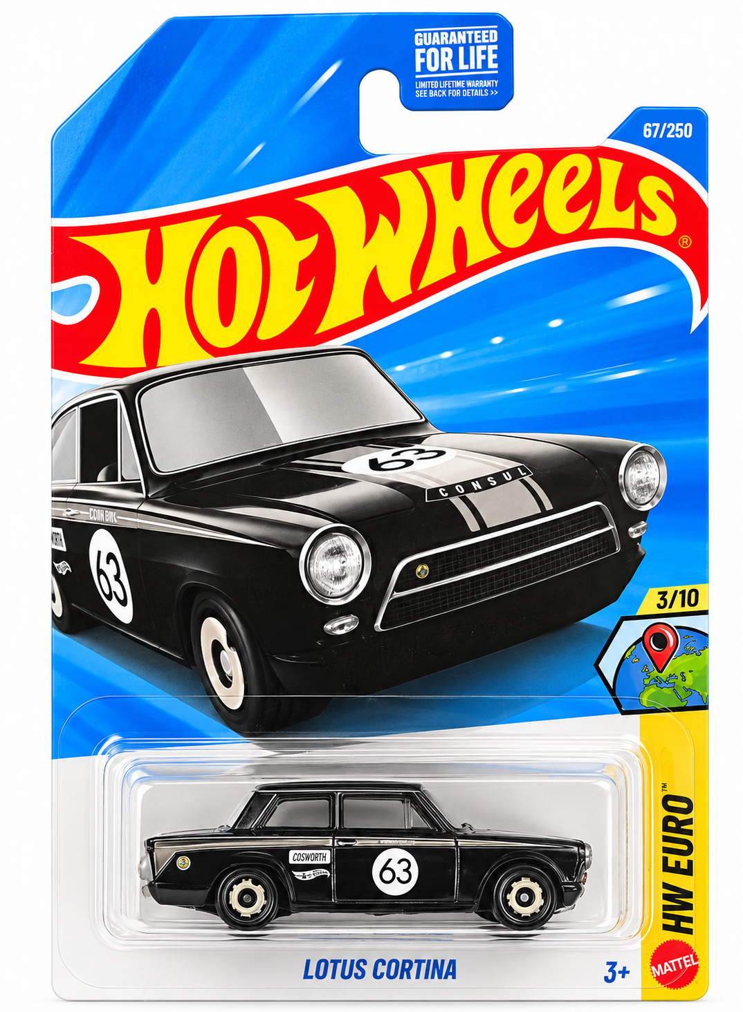 Lotus Cortina - 2026 Hot Wheels HW Euro 3/10 67/250 1:64
