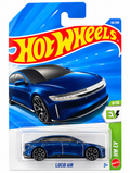 Hot Wheels Lucid Air Metalflake Dark Blue 1:64 Die-Cast HW EV #59/250