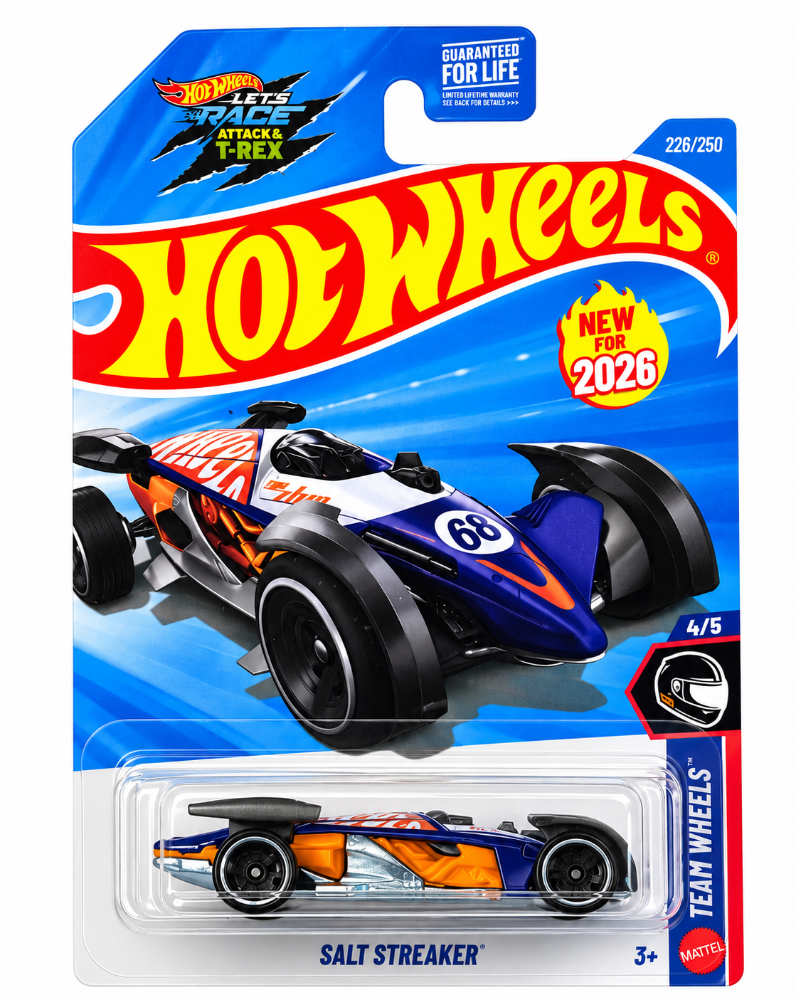2026 Hot Wheels Salt Streaker Blue Team Wheels 4/5 JJH71 #226