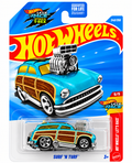 Hot Wheels Let's Race Surf 'N Turf Blue/Brown/Silver Diecast 1:64