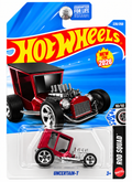 Uncertain-T Hot Wheels 2026 1:64 Diecast Red/Silver Rod Squad