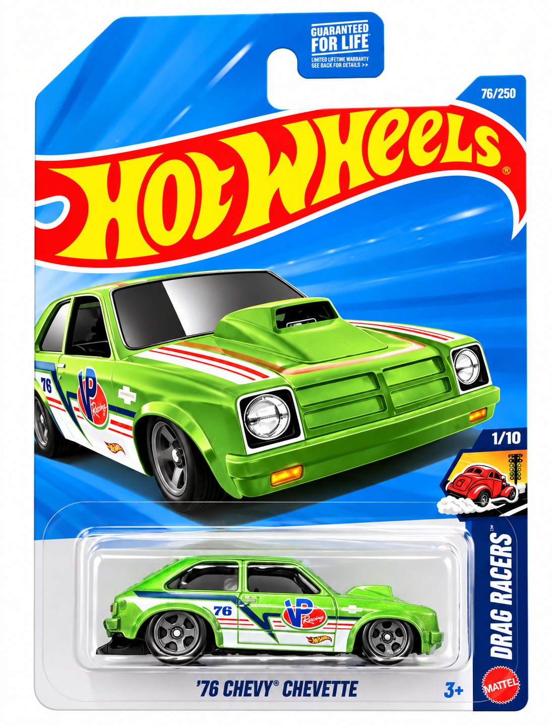 2026 Hot Wheels '76 Chevy Chevette #76 Green