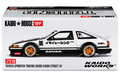 Kaido House Toyota AE86 Sprinter Trueno RHD #86 "Kaido Street V2" Silver Metallic
