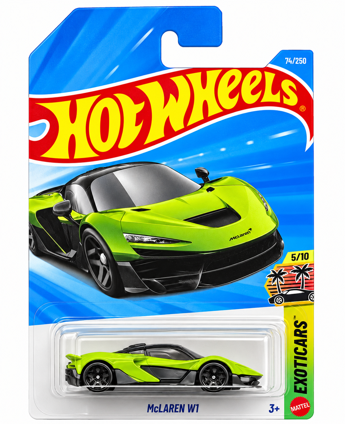 Hot Wheels 2026 HW Exotics 5/10 Green McLaren W1