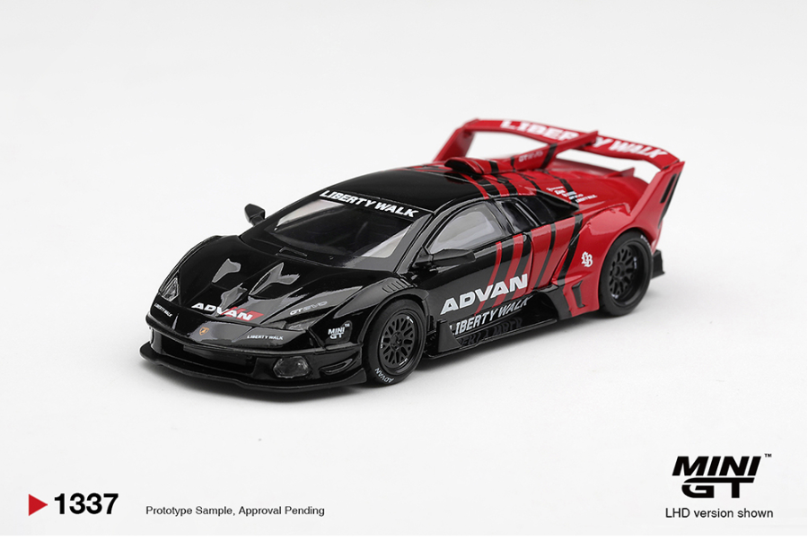 Mini GT 1:64 Lamborghini LB-Silhouette WORKS MURCIELAGO GT Evo Advan