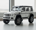 Share MERCEDES G500 4X4² WHITE 1/18 AUTOART G WAGON - 76316