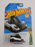 2026 HOT WHEELS PAGANI ZONDA CINQUE EXOTICARS 4/10 WHITE “TOONED” NEW FOR 2026