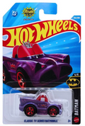 Purple Batman Classic TV Series Batmobile (144/250) 1:64 Scale Die-Cast Car By Hot Wheels