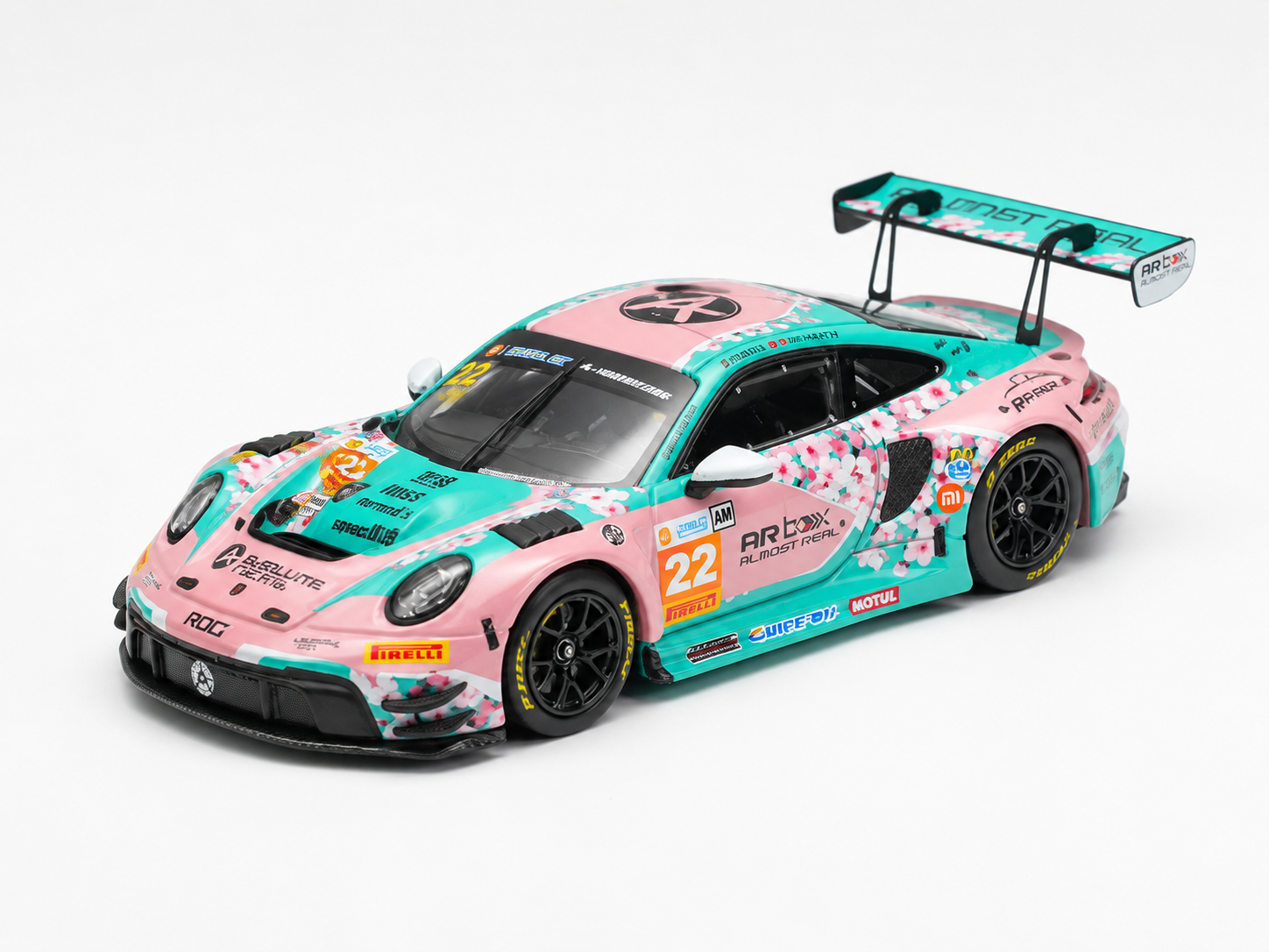 Almost Real 1:64 ARbox Porsche 911 GT3 R 2026 China GT Ningbo Absolute Racing #22 - Limited Edition