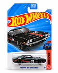 Hot Wheels 1:64 1970 Dodge HEMI Challenger Night Speed Black