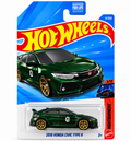 Hot Wheels ’18 Honda Civic Type R Nightburnerz 1:64 Green/Gold