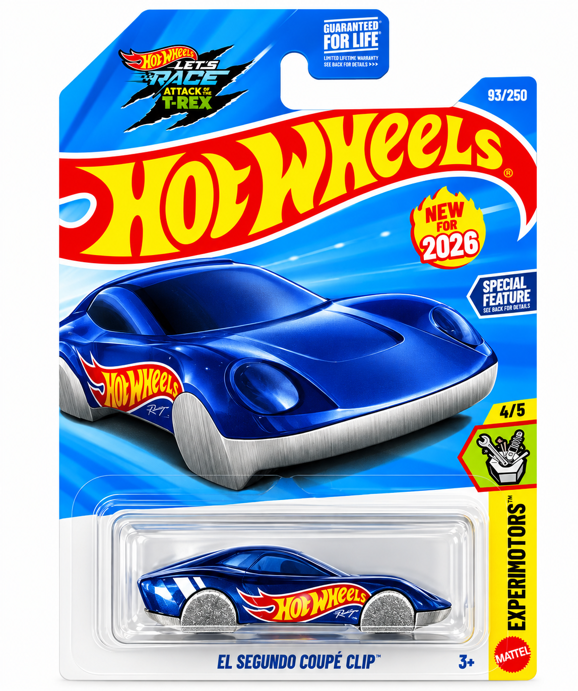 2026 New Hot Wheels El Segundo Coupe Clip Blue 93/250