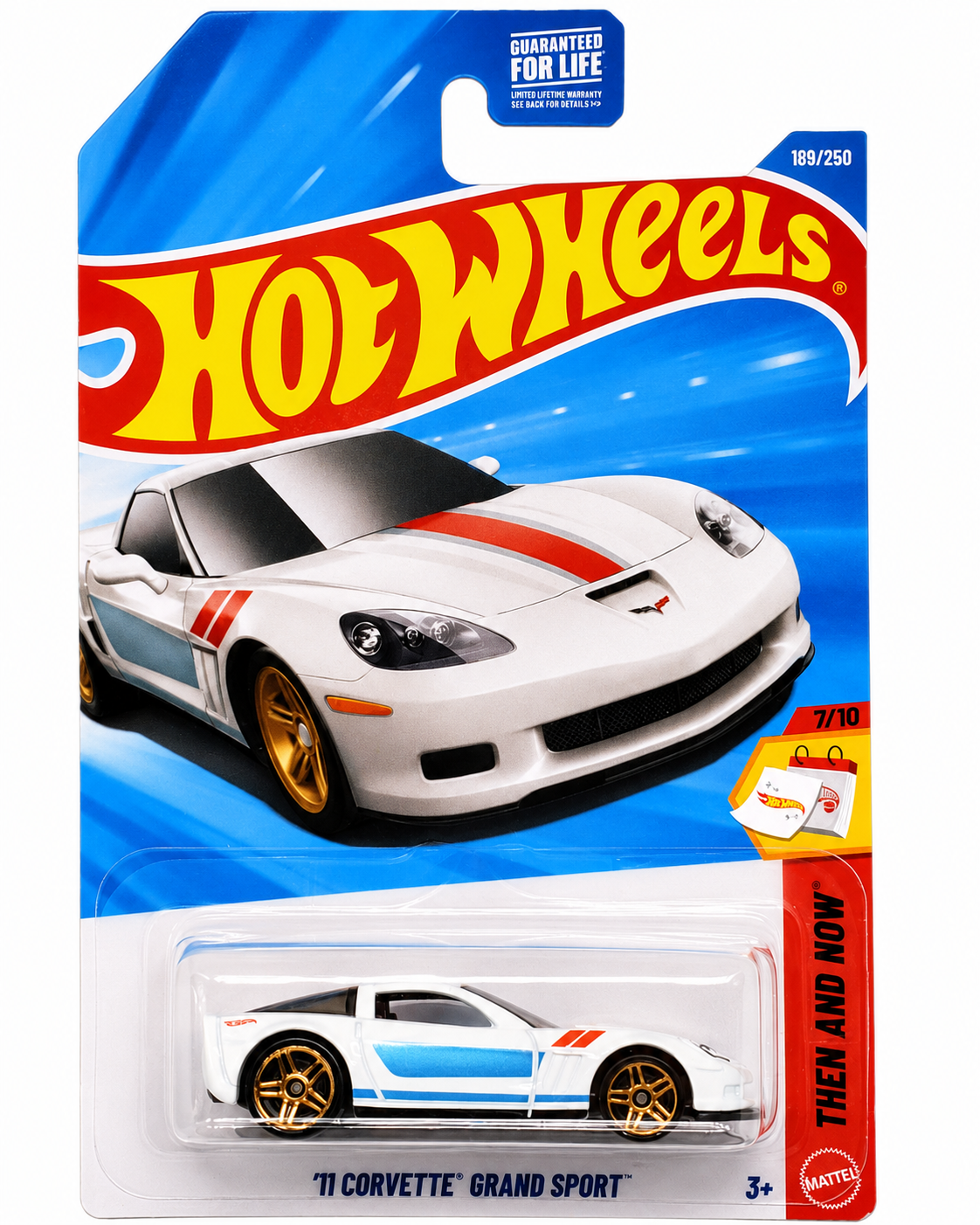 2026 Hot Wheels White 11 Corvette Grand Sport Then And Now #189