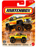 2026 Matchbox MBX Field Car Convertible Yellow 110/125