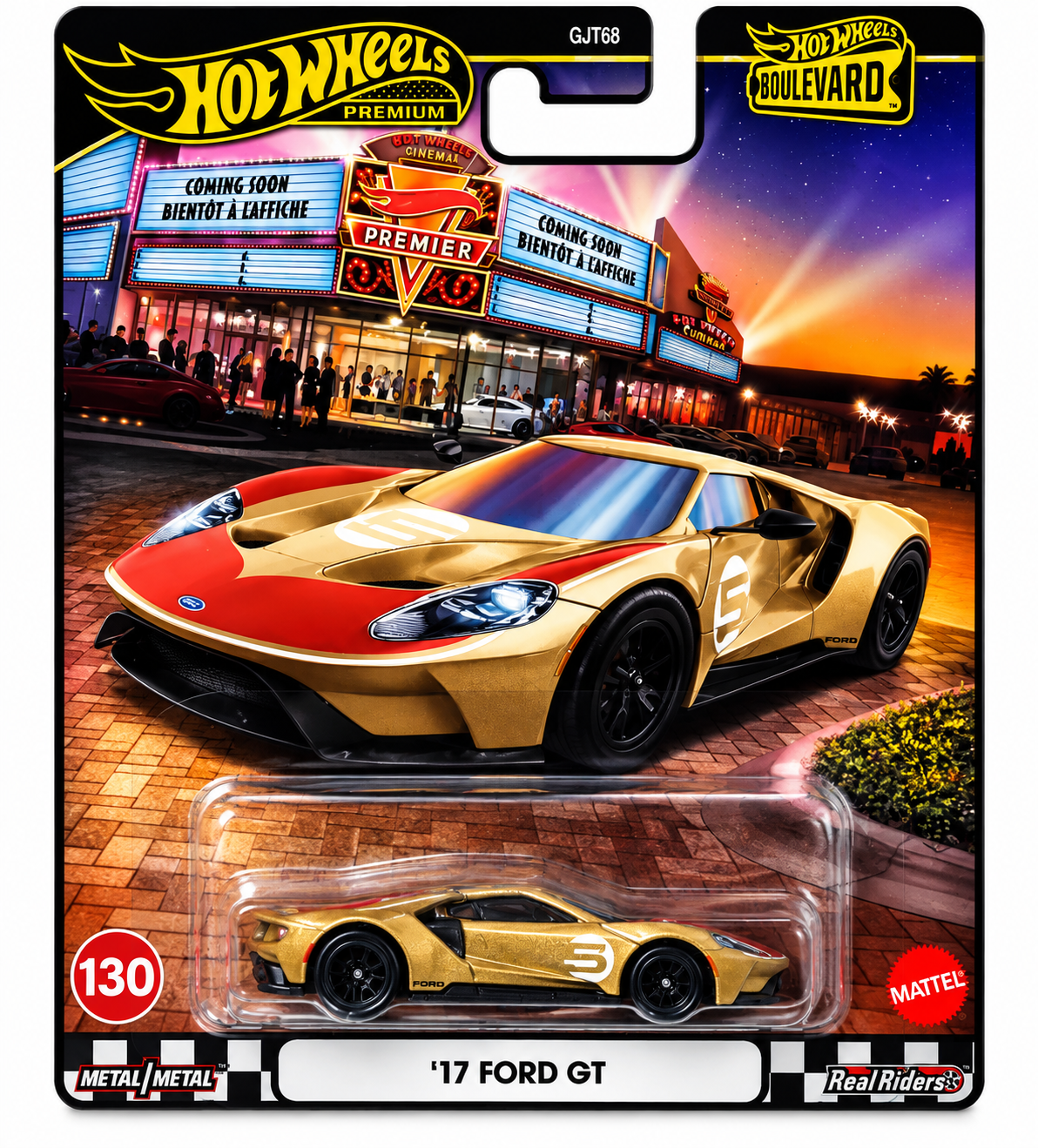 Hot Wheels Premium Boulevard '17 Ford GT