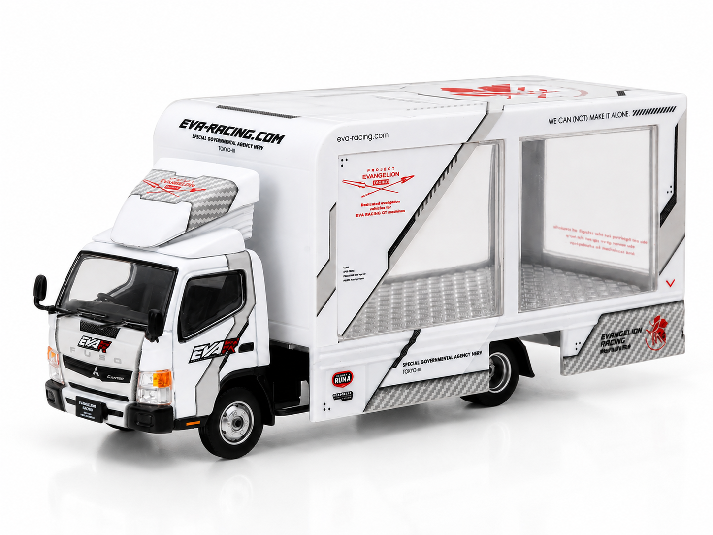 Tarmac Works Mitsubishi Fuso Canter Display Truck - White