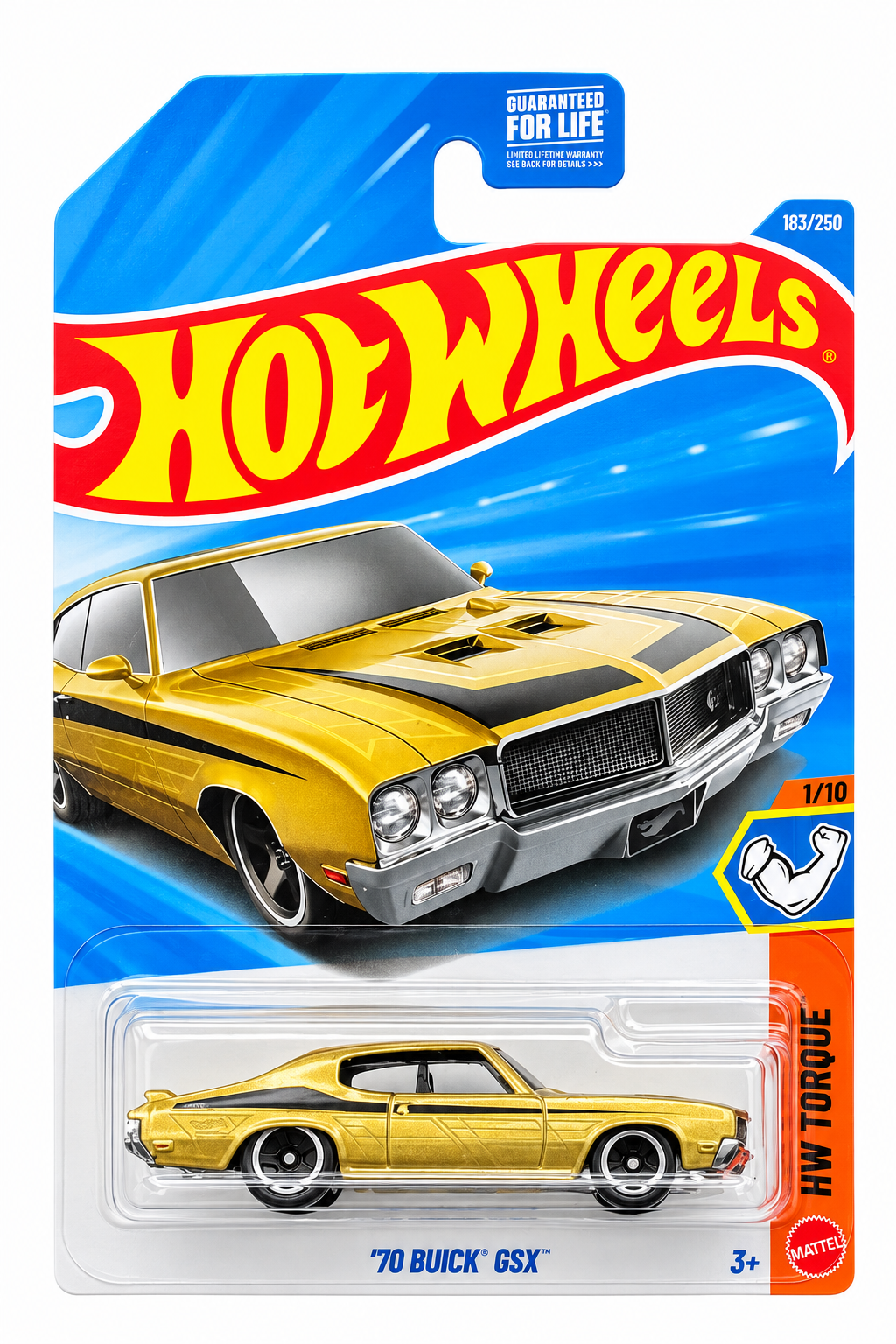 Hot Wheels 2026 HW Torque 1/10 Gold '70 Buick GSX