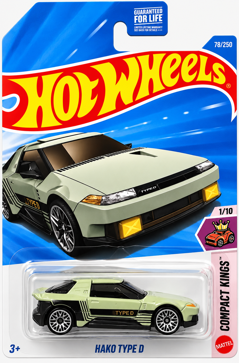 Hot Wheels - 2026 Compact Kings 1/10 Hako Type D 78/250 (BBJJJ43)