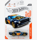 Hot Wheels Chase ID Car 1/64 NIGHT SHIFTER Steel Blue w/Gold Pr5 Spoke Wheel
