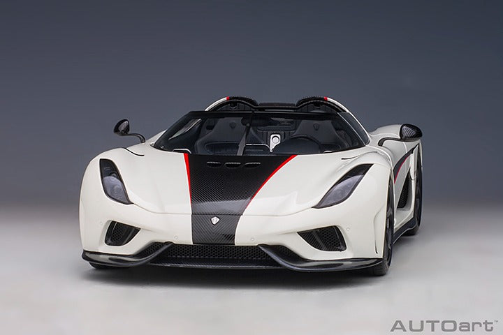 KOENIGSEGG REGERA WHITE BLACK