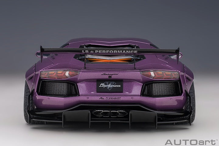 LIBERTY WALK LB-WORKS LAMBORGHINI AVENTADOR VIOLA