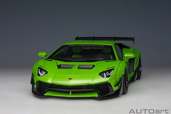 LIBERTY WALK LB-WORKS LAMBORGHINI AVENTADOR PEARL GREEN