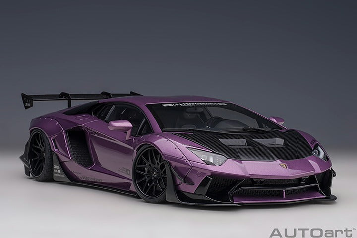 LIBERTY WALK LB-WORKS LAMBORGHINI AVENTADOR VIOLA