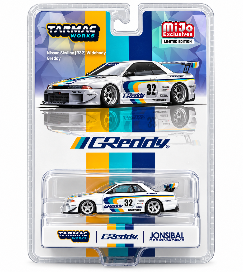 Nissan Skyline GT-R (R32) Widebody #32 "Greddy - Jonsibal Designworks"