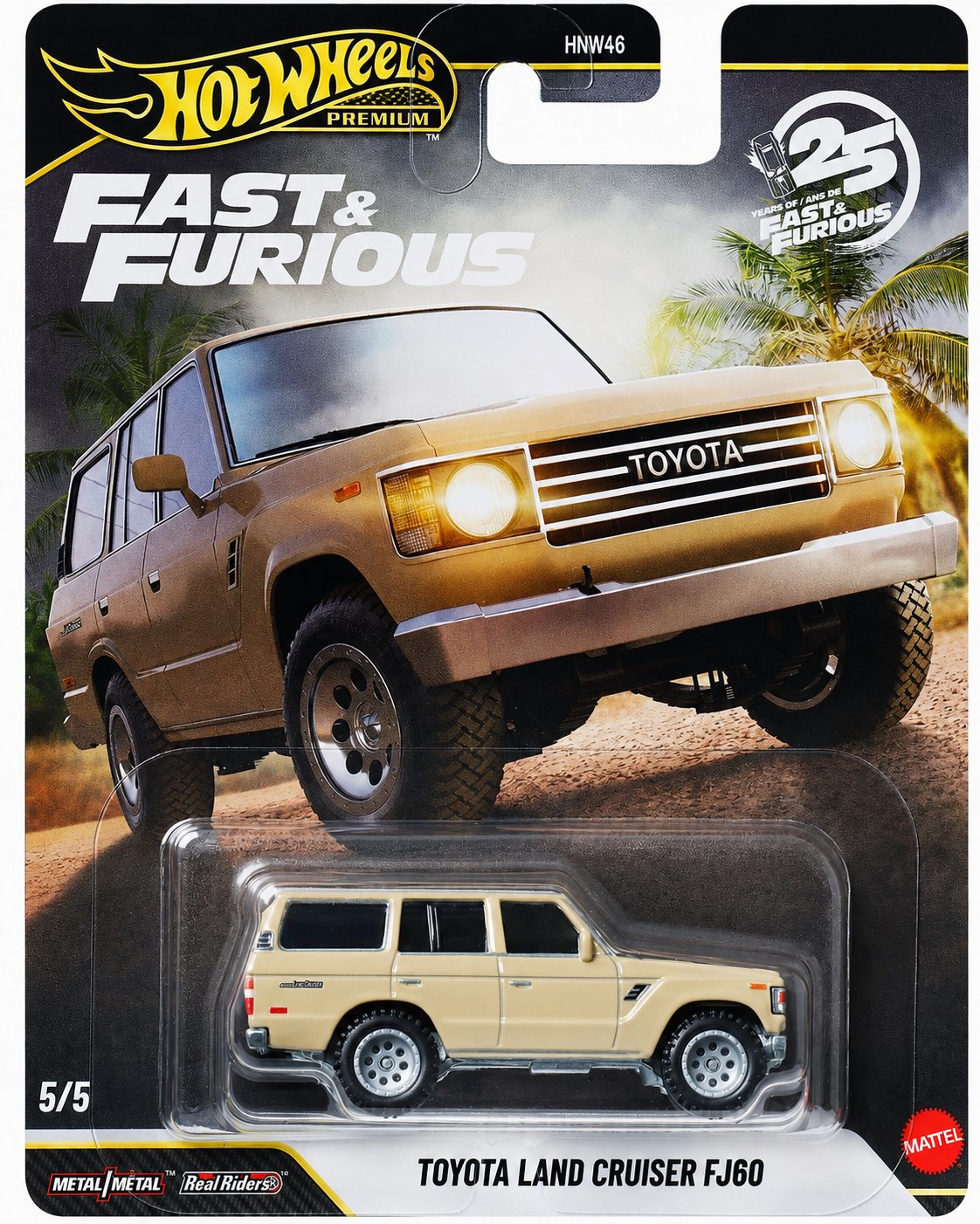 2026 Hot Wheels Premium Fast & Furious Toyota Land Cruiser FJ60