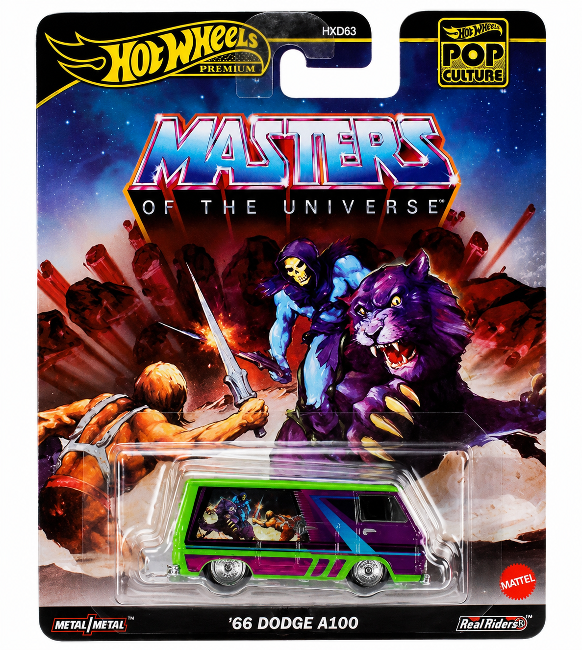 Hot Wheels Premium Pop Culture - Masters of the Universe - 1966 Dodge A100