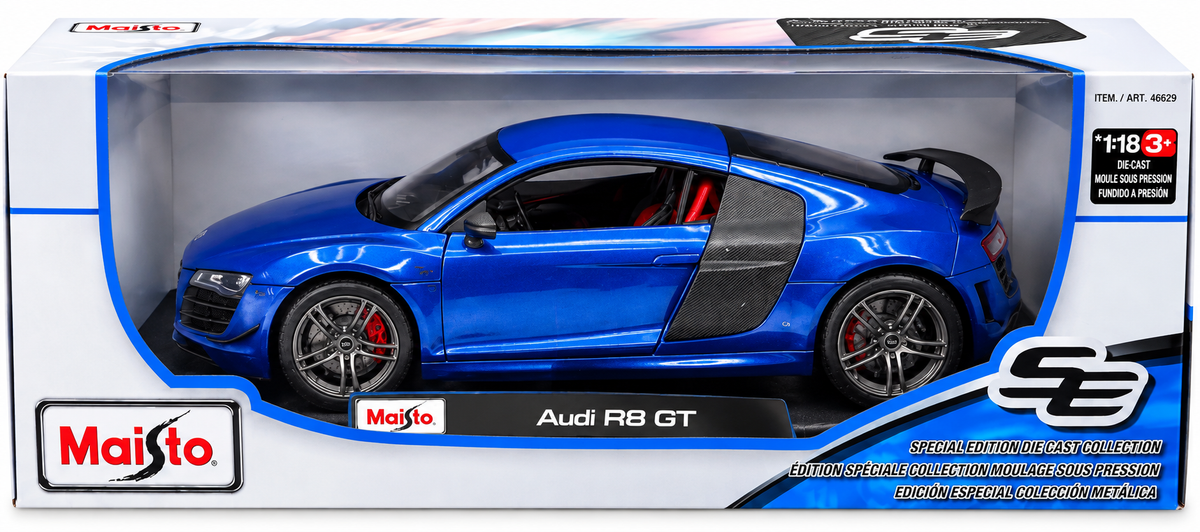 Maisto Audi R8 GT Special Edition 1:18 Diecast Model Car