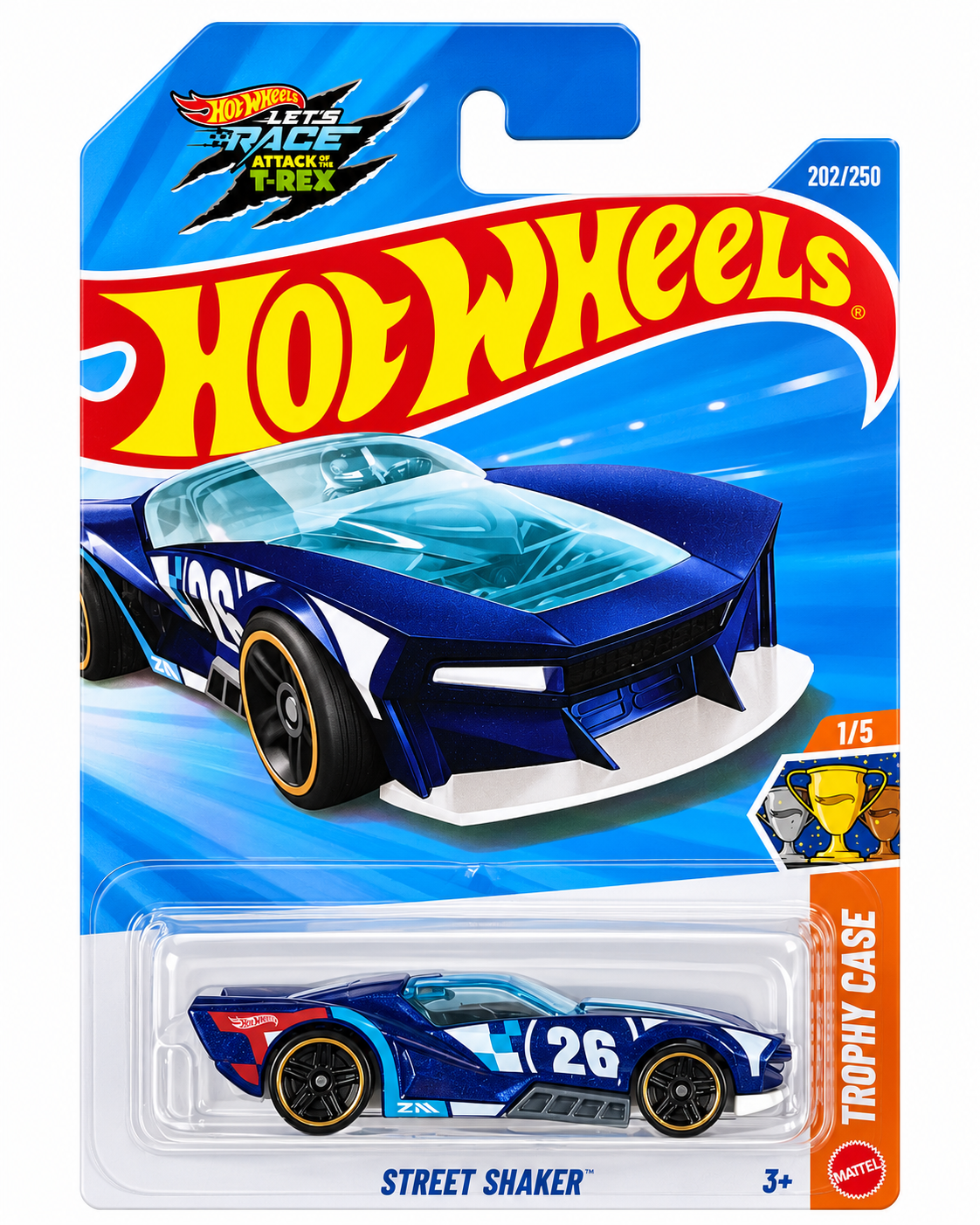 2026 Hot Wheels TROPHY CASE 1/5 Street Shaker 202/250
