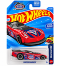2026 Hot Wheels Supercharged Red 2/10 Drag Racers Series 77/250 NHRA 75th Ann.