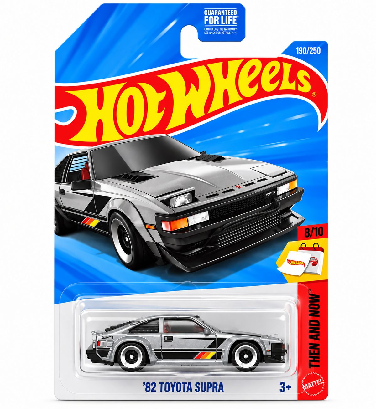 Hot Wheels 2026 - '82 Toyota Supra (Gray) - Then And Now - 190/250