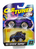 Car Tuned JDM Series 3 Purple Metallic 83 Toyota Supra